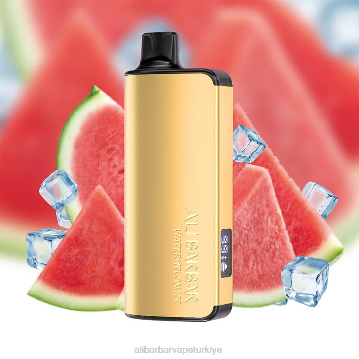 Alibarbar Flavours - Alibarbar Ingot 20000 tek kullanımlık vape yaban mersini patlaması 60X8031