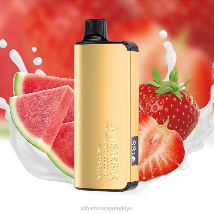 Alibarbar Flavours - Alibarbar Ingot 20000 tek kullanımlık vape yaban mersini patlaması 60X8031