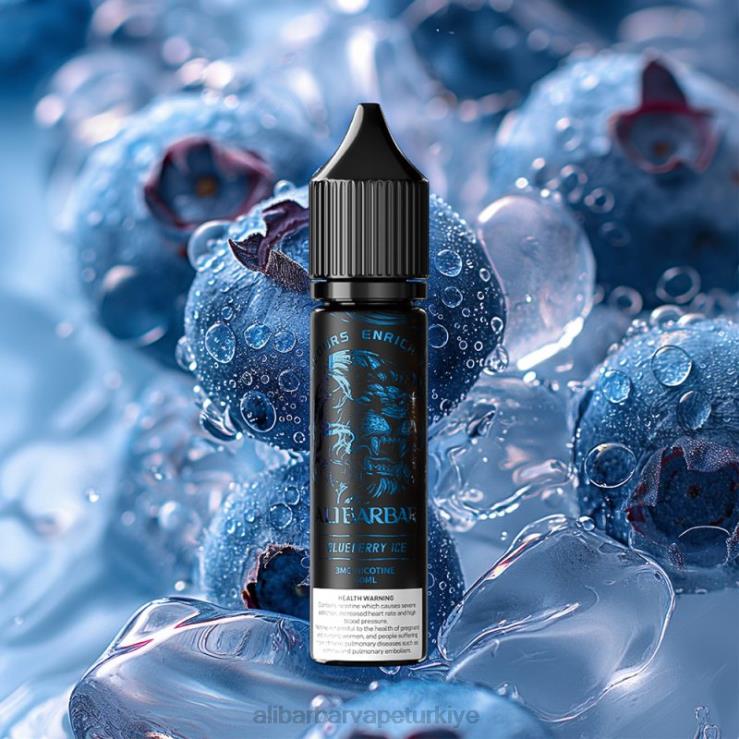 Alibarbar Vape Nicotine - Alibarbar nargile oniks iskelesi yaban mersini buzu 60X80104