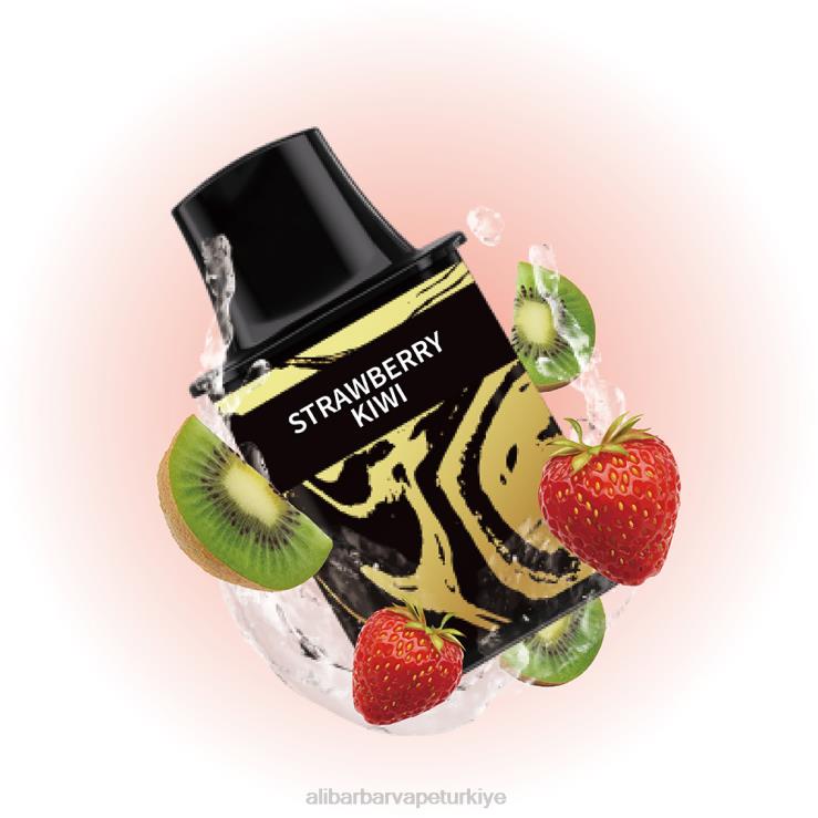 Alibarbar Vape Nicotine - Alibarbar Flare doldurulabilir elektronik sigara böğürtlen 60X8069