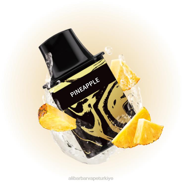 Alibarbar Vape Nicotine - Alibarbar Flare doldurulabilir elektronik sigara böğürtlen 60X8069