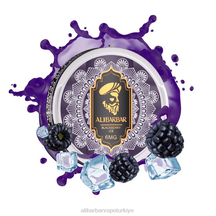 Alibarbar Vape Türkiye - Alibarbar nikotin torbalar üzüm buzu 60X8085